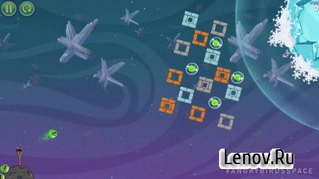 Angry Birds Space Premium (обновлено v 2.2.1) Мод (свободные покупки)