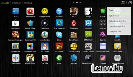 GO Launcher HD for Pad v 1.19 GO launcher EX Prime v 4.15.1