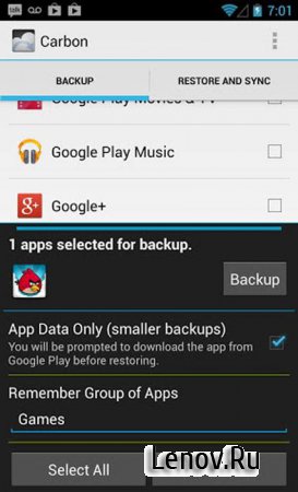 Carbon - App Sync and Backup v 1.1.2.1