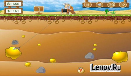 Gold Miner Classic: Gold Rush, Mine Mining Game v 2.5.16 Мод (много денег)