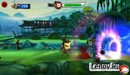SAMURAI vs ZOMBIES DEFENSE 2 (обновлено v 2.1.0) + (свободные покупки)