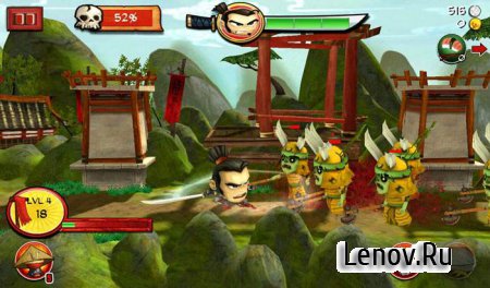 SAMURAI vs ZOMBIES DEFENSE v 3.4.0 (свободные покупки)