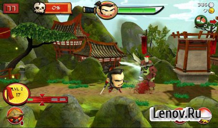 SAMURAI vs ZOMBIES DEFENSE v 3.4.0 (свободные покупки)