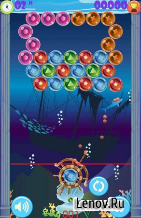 (HD) Ocean Bubble Shooter Pro v 1.3.20