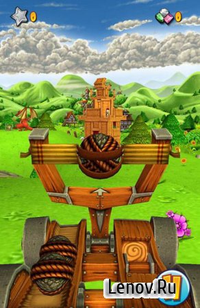 Catapult King v 2.0.64.0 Мод (много звезд и магии)