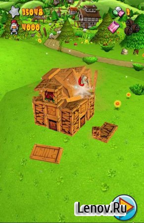 Catapult King v 2.0.64.0 Мод (много звезд и магии)