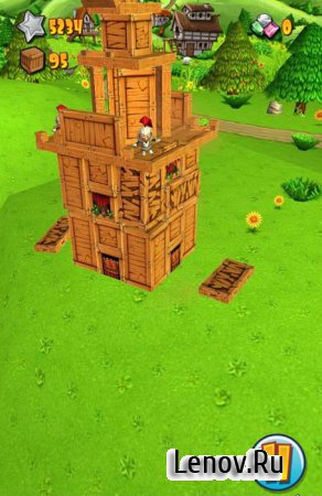 Catapult King v 2.0.64.0 Мод (много звезд и магии)
