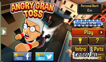 Angry Gran Toss (обновлено v 1.1) (свободные покупки)