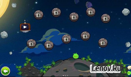 Angry Birds Space HD v 2.2.14 Мод (Свободные покупки)