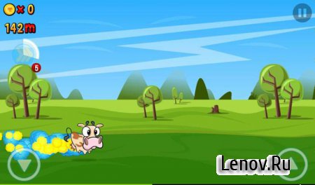 Беги Корова Беги (Run Cow Run) v 2.1.2 Mod (взломаны деньги)