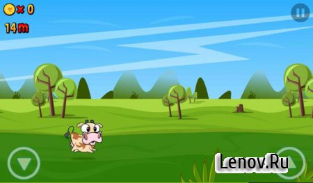 Беги Корова Беги (Run Cow Run) v 2.1.2 Mod (взломаны деньги)
