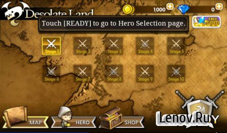 Brave Heroes (обновлено v 1.0.7) + Mod (Бесконечные деньги)
