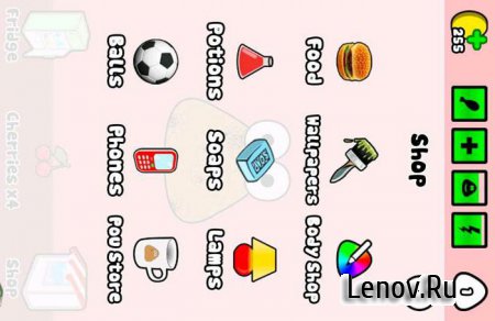 Pou v 1.4.125 Мод (свободные покупки)