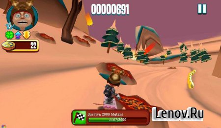 Skiing Fred v 1.0.9 (Mod Money)