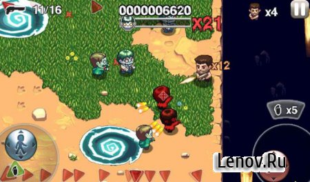 Age of Zombies (обновлено v 1.2.82) Mod (Level Unlocked)