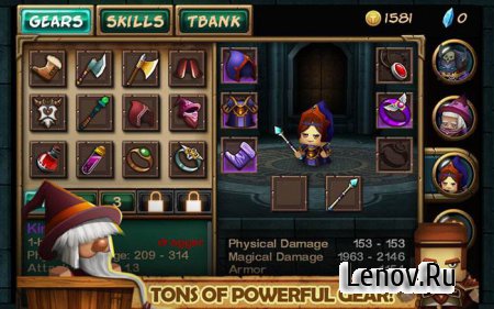 Tiny Legends: Heroes v 1.4.9 Мод (много денег)