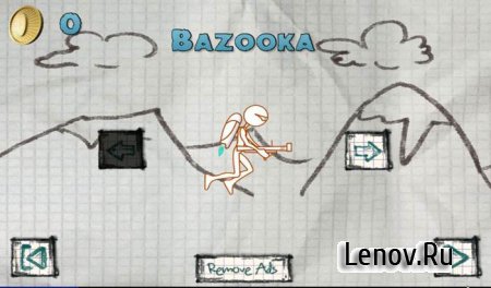 Болван с Реактивным Ранцем (Jetpack Doodle Man) v 1.2 (Unlimited Coins)