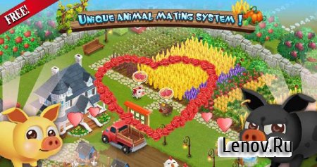 Happy Farm:Candy Day (обновлено v 2) Мод (много денег)