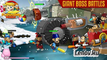 Playground Wars (обновлено v 1.3) Mod (Umlimited Marbles)