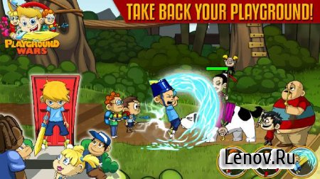 Playground Wars (обновлено v 1.3) Mod (Umlimited Marbles)