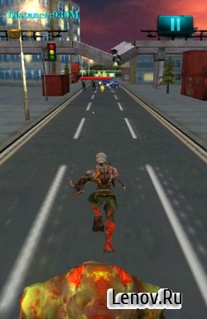 3D City Zombie RUN (обновлено v 1.1) Mod