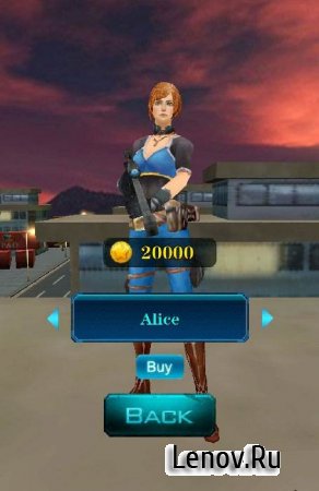 3D City Zombie RUN (обновлено v 1.1) Mod