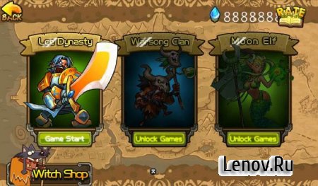 Chaos Fortress (обновлено v 1.0.9) Mod (бесплатные улучшения)