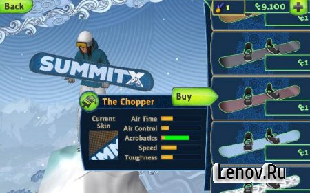 SummitX Snowboarding (Full) v 1.0.3 Mod (много денег)