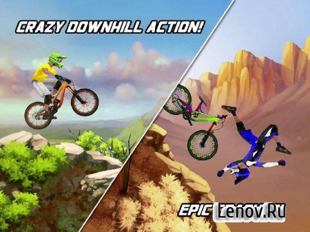 Bike Mayhem Mountain Racing (обновлено v 1.5 Build 153) Мод (Items Unlocked)