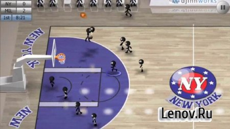 Stickman Basketball (обновлено v 1.6) Mod (Unlocked)