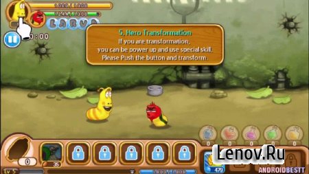 Larva Heroes: Lavengers v 2.9.2 Mod (Unlimited Gold/Candy)