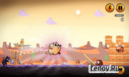 Angry Cats (обновлено v 1.0.8) Мод (много бонусов)