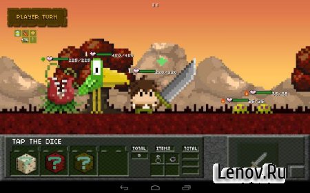Tiny Dice Dungeon v 1.23.1 Мод (много денег)