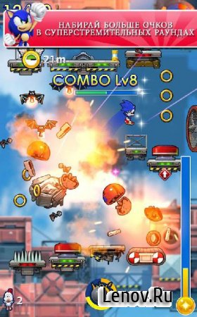 Sonic Jump Fever v 1.6.1 Мод (много денег)