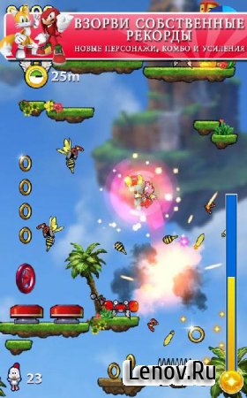 Sonic Jump Fever v 1.6.1 Мод (много денег)