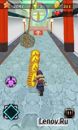 Ninja Killer: Zombies Run v 1.4 Мод (много денег)