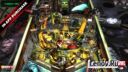 Marvel Pinball (обновлено v 1.7) Мод (открыты все столы)