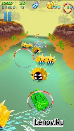 Turbo River Racing Free v 1.07 Мод (много денег)
