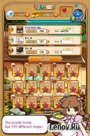 Donut Bakery Slide Puzzle v 1.8 Мод (много денег)