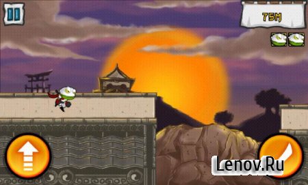 Ninja Frog Run v 1.0.1 Мод (много денег)