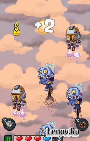 Bounty Hunter vs Zombie v 2.0.1 Мод (свободные покупки)