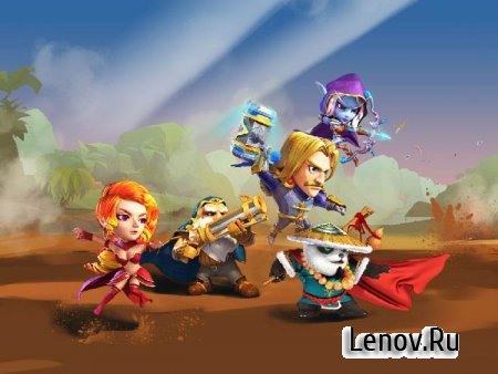 Heroes Charge v 2.1.416 Mod (God Mod/One Hit/Free Skills)