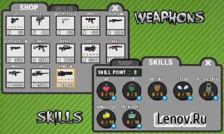 Stickman And Gun v 2.1.10 Mod (Unlimited Money/Skill)