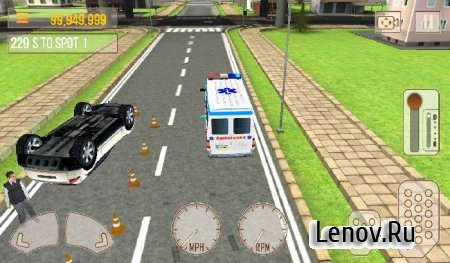 Ambulance Rescue Simulator 3D v 1.5 Мод (много денег)