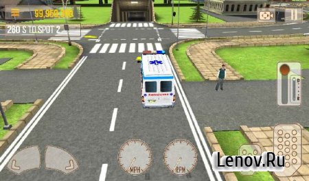 Ambulance Rescue Simulator 3D v 1.5 Мод (много денег)