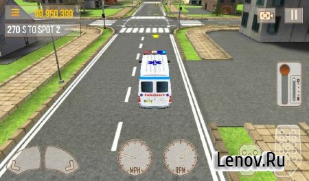Ambulance Rescue Simulator 3D v 1.5 Мод (много денег)