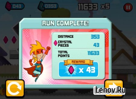 Megasonic Action Dash v 1.04 Мод (много кристаллов)