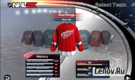 NHL 2K (обновлено v 1.0.3) Мод (Unlocked)