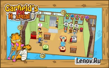 Garfield's Pet Hospital (обновлено v 1.2) Мод (много денег)