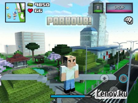 Block Cube Gun War (обновлено v 1.2) Мод (много денег)